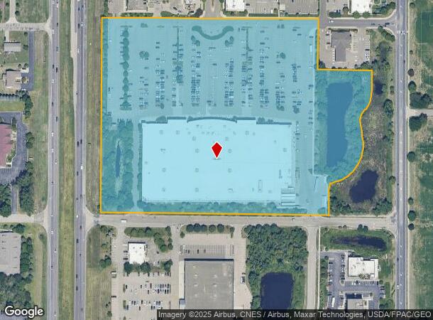 1500 109Th Ave Ne, Minneapolis, MN Parcel Map
