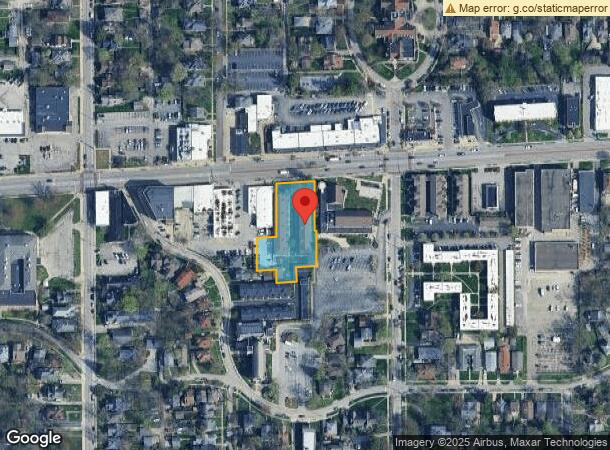  5613 E Washington St, Indianapolis, IN Parcel Map