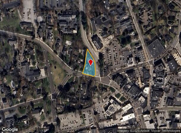  46 Main St, New Canaan, CT Parcel Map
