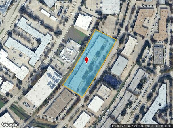 1819 Firman Dr, Richardson, TX Parcel Map