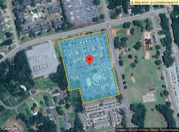  145 S Irwin St, Milledgeville, GA Parcel Map