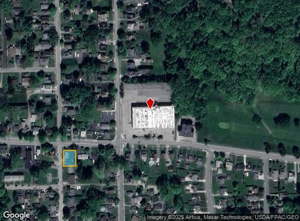 1216 Hall Ave, Sharon, PA Parcel Map