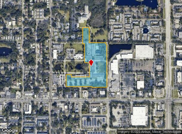  13615 N 22Nd St, Tampa, FL Parcel Map