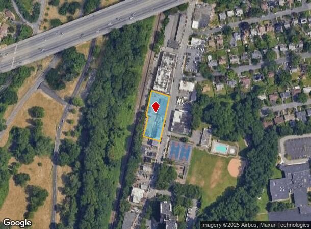  206 Ferris Ave, White Plains, NY Parcel Map