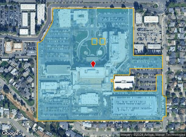  1303 E Herndon Ave, Fresno, CA Parcel Map