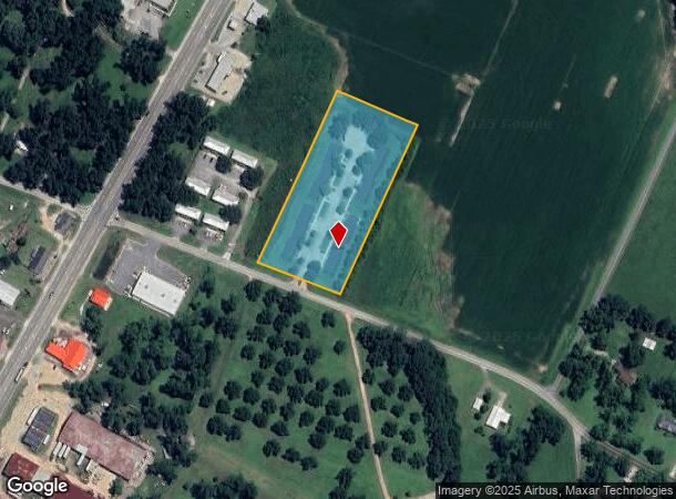 108 E Pecan Rd, Glennville, GA Parcel Map
