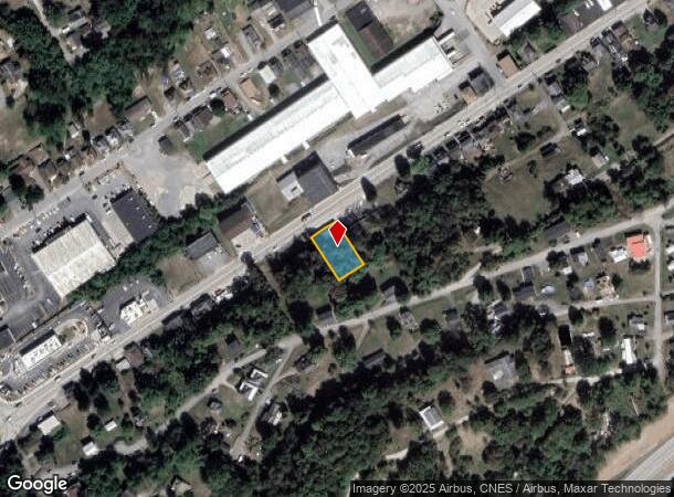  1107 Speedway Ave, Fairmont, WV Parcel Map