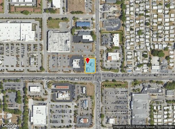  2196 Gulf To Bay Blvd, Clearwater, FL Parcel Map