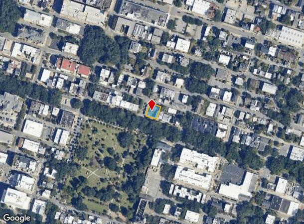 302 E Oglethorpe Ave, Savannah, GA Parcel Map