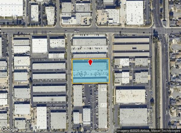 15561 Producer Ln, Huntington Beach, CA Parcel Map