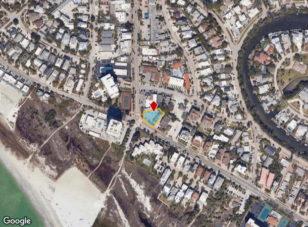  5379 Ocean Blvd, Sarasota, FL Parcel Map