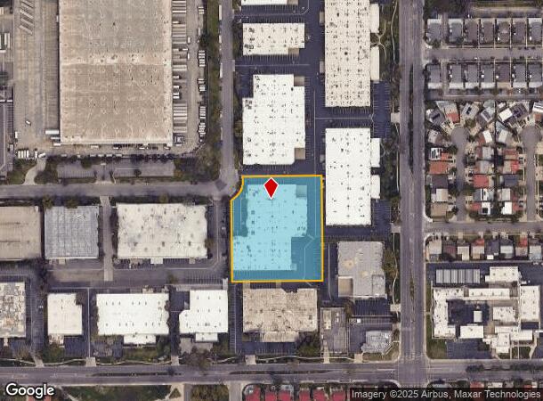 16440 Manning Way, Cerritos, CA Parcel Map