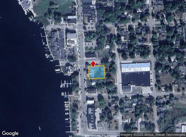 412 S Hancock St, Pentwater, MI Parcel Map