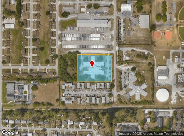  703 S 29Th St, Fort Pierce, FL Parcel Map