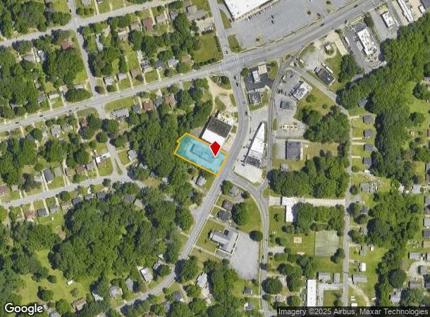  1225 Montlieu Ave, High Point, NC Parcel Map