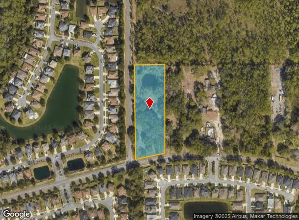  4025 Cedar Point Rd, Jacksonville, FL Parcel Map