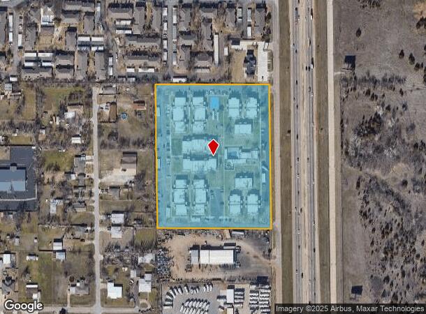  3507 N Service Rd, Moore, OK Parcel Map