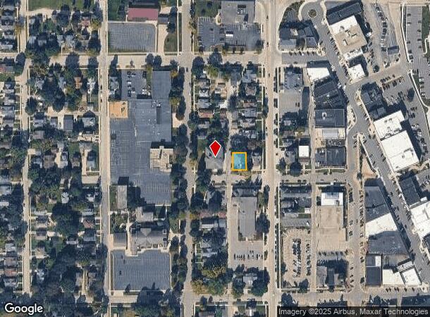 724 Elm St, West Bend, WI Parcel Map