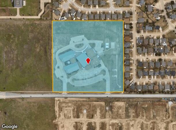 1100 W Mcleroy Blvd, Saginaw, TX Parcel Map