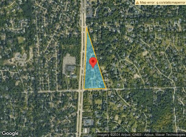  7251 Deep Run, Bloomfield Hills, MI Parcel Map