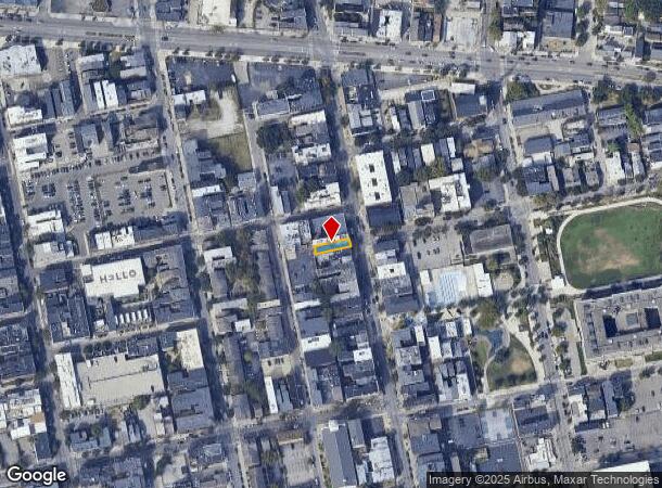  1347 Main St, Cincinnati, OH Parcel Map