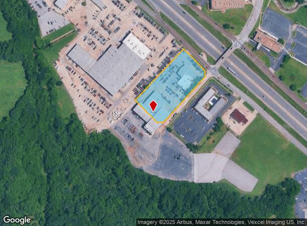  6100 Tinker Diagonal, Oklahoma City, OK Parcel Map