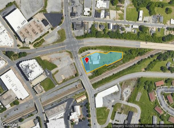 100 N Centennial St, High Point, NC Parcel Map