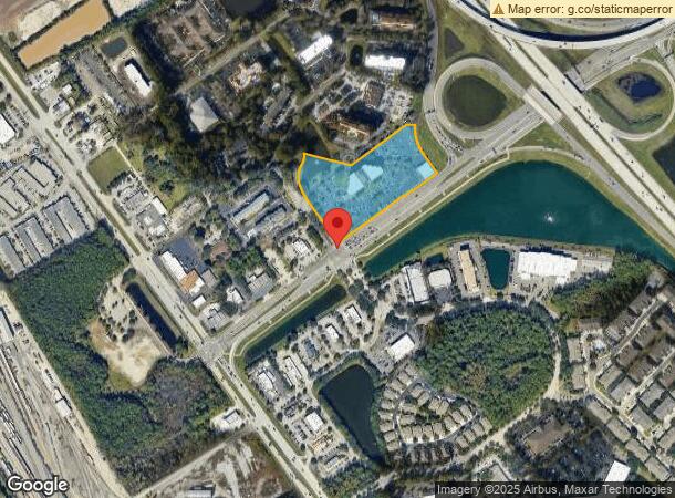  5105 J Turner Butler Blvd, Jacksonville, FL Parcel Map