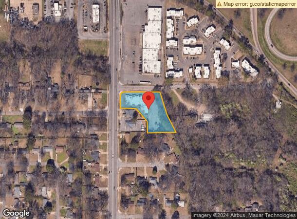  1695 Bender Rd, Memphis, TN Parcel Map