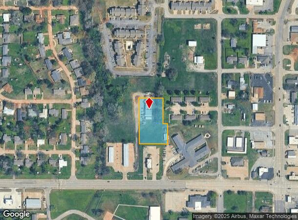 301 W Walnut St, Tecumseh, OK Parcel Map