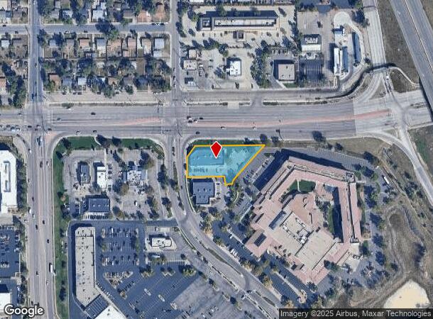  1795 E Cheyenne Mountain Blvd, Colorado Springs, CO Parcel Map
