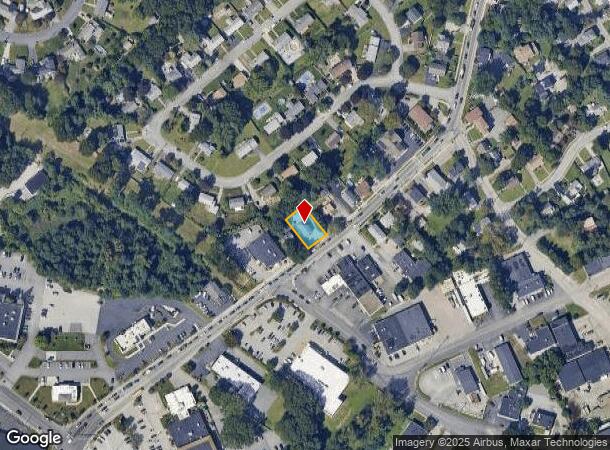 1107 Pontiac Ave, Cranston, RI Parcel Map
