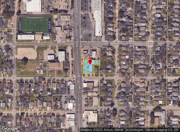  516 S Hampton Rd, Dallas, TX Parcel Map