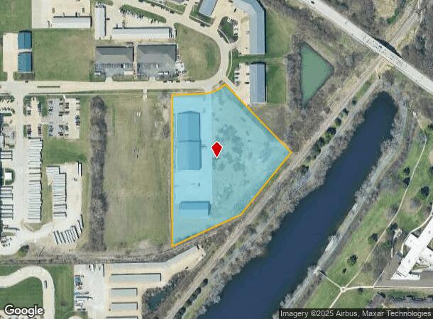 2707 W Clark Rd, Champaign, IL Parcel Map