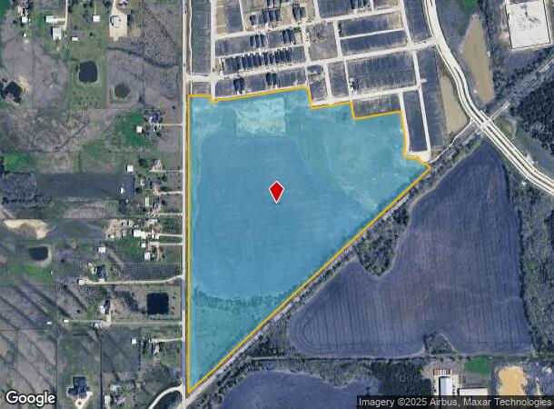  405 Ben Payne Rd, Fate, TX Parcel Map