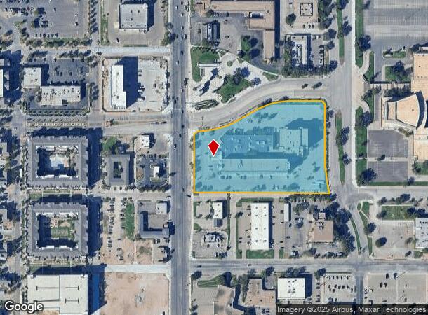  801 Avenue Q, Lubbock, TX Parcel Map