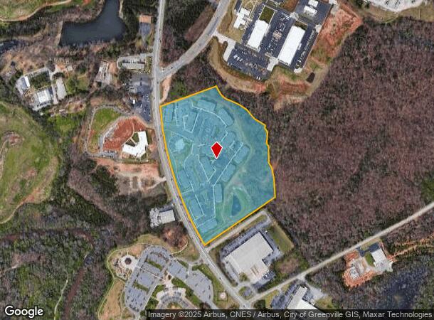  805 Mauldin Rd, Greenville, SC Parcel Map