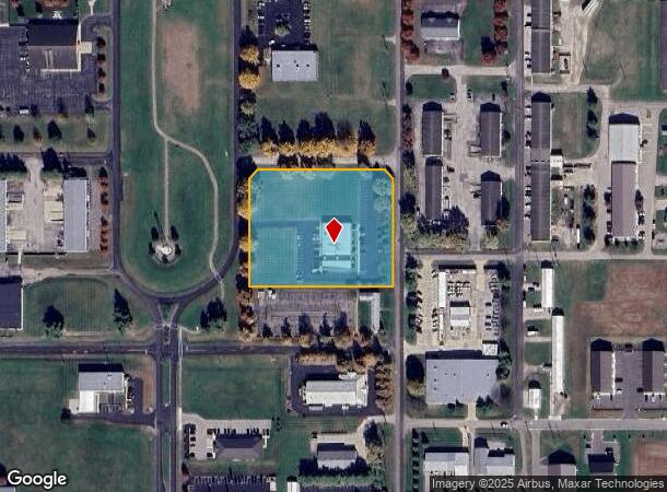  Cunningham Dr, Columbus, IN Parcel Map