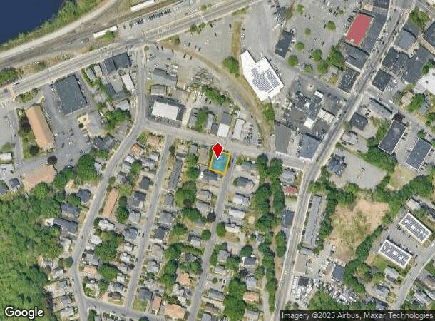 38 Claflin St, Framingham, MA Parcel Map