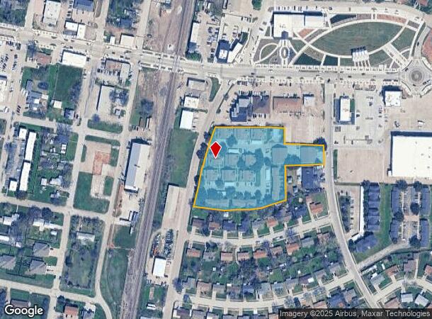 121 S Hampton Rd, Crowley, TX Parcel Map