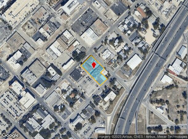  624 N Alamo St, San Antonio, TX Parcel Map