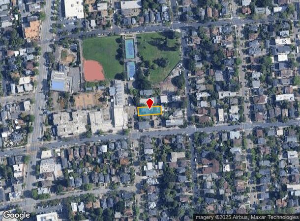 2745 Regent St, Berkeley, CA Parcel Map