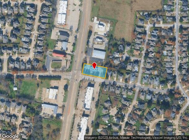  6321 S Cooper St, Arlington, TX Parcel Map