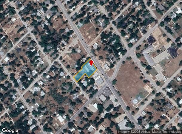2615 Austin Ave, Brownwood, TX Parcel Map