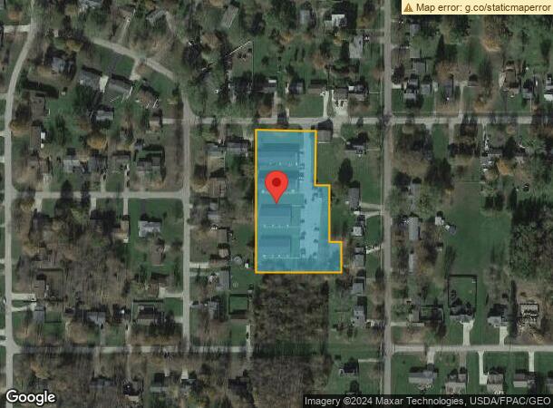  120 W Erie St, Jefferson, OH Parcel Map