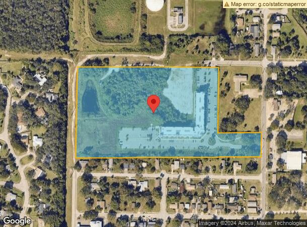  2550 Grant St, Melbourne, FL Parcel Map