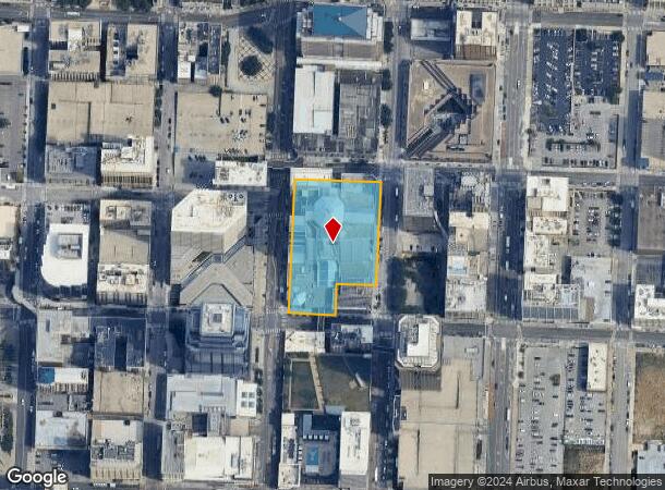  1100 Walnut St, Kansas City, MO Parcel Map