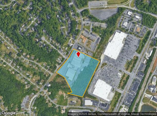 1320 Wards Ferry Rd, Lynchburg, VA Parcel Map