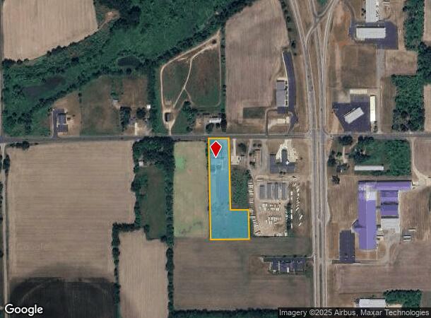 4371 W U Ave, Schoolcraft, MI Parcel Map