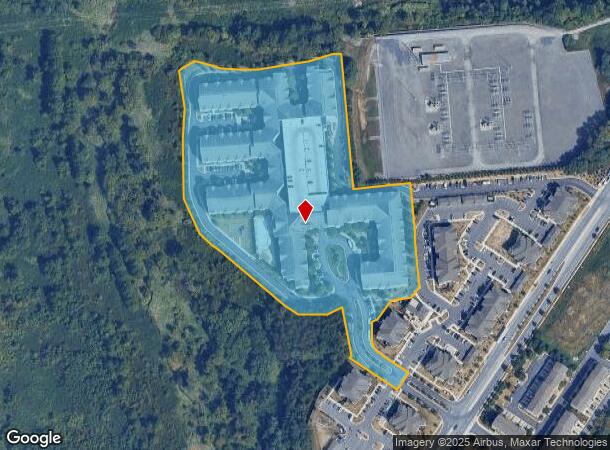  9755 Mill Centre Dr, Owings Mills, MD Parcel Map